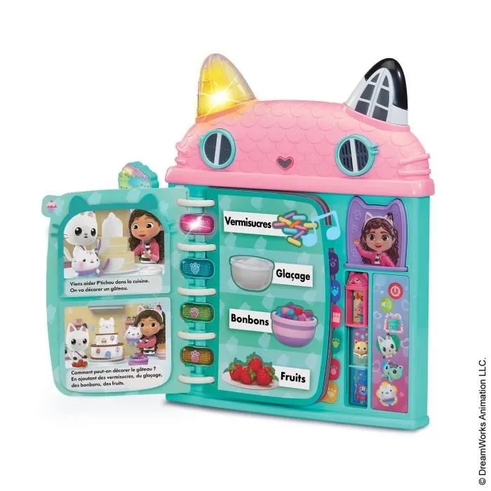 Vtech Casa de Libros Educativa Gabby y la Casa Mágica Multicolor VTE3417765827051 Idioma francés