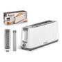 Argon Tostadora Simple Larga Blanco Mate 900W