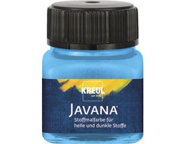 Kreul Pintura para textil Javana opaca azul cielo 20ml