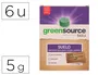 Bunzl Greensource Pastilla Ecológica Limpiador de Suelos 5g - Paquete de 6 Unidades