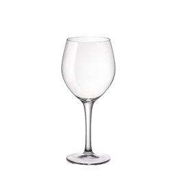 Bormioli Kalix Copa Mesa, Vidrio Tensionado, 34 cl (340 ml), Altura 188 mm, Diámetro 83 mm, Borde Grueso (Set de 12)