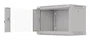 Lanberg Armario Rack Mural 19 Pulgadas 6U 540x350 Gris Puerta Cristal