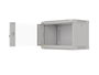 Lanberg Armario Mural Rack 19" 6U 540x350 Gris Puerta Cristal
