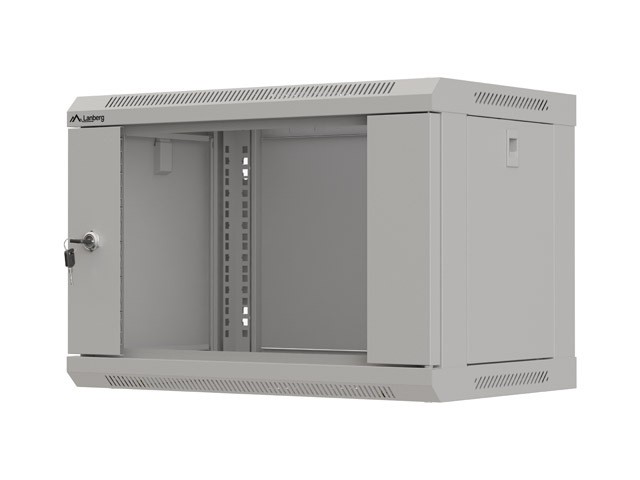 Lanberg Armario Mural Rack 19" 6U 540x350 Gris Puerta Cristal Lanberg Armario Mural Rack 19" 6U 540x350 Gris Puerta Cristal