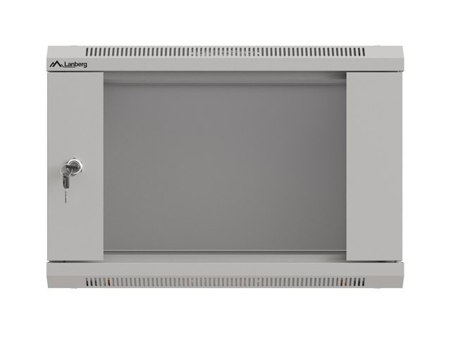 Lanberg Armario Mural Rack 19" 6U 540x350 Gris Puerta Cristal Lanberg Armario Mural Rack 19" 6U 540x350 Gris Puerta Cristal