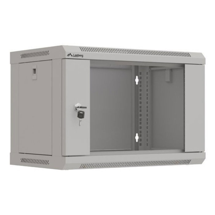 Lanberg Armario Rack Mural 19 Pulgadas 6U 540x350 Gris Puerta Cristal Lanberg Armario Rack Mural 19 Pulgadas 6U 540x350 Gris Puerta Cristal