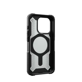 Urban Armor Gear Funda Plasma XTE con MagSafe para Apple iPhone 15 Pro - Negro y Naranja