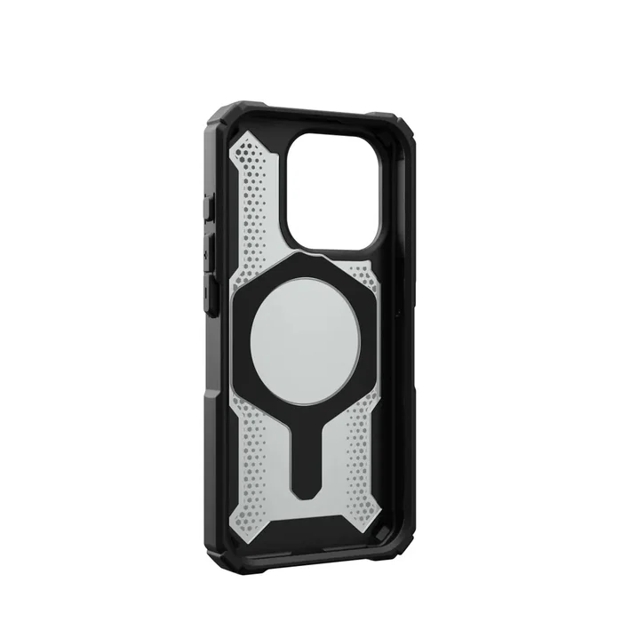 Urban Armor Gear Funda Plasma XTE con MagSafe para Apple iPhone 15 Pro - Negro y Naranja
