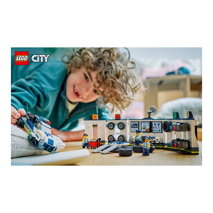 LEGO City Taller de Modificación de Coches de Policía