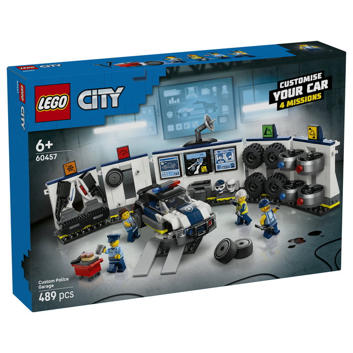 LEGO City Taller de Modificación de Coches de Policía