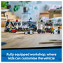 LEGO City Taller de Modificación de Coches de Policía
