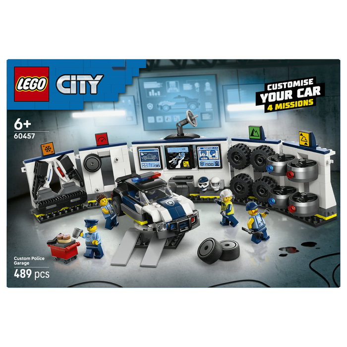 LEGO City Taller de Modificación de Coches de Policía
