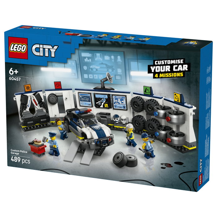 LEGO City Taller de Modificación de Coches de Policía