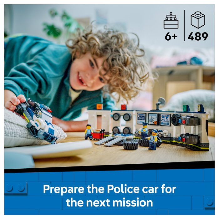 LEGO City Taller de Modificación de Coches de Policía