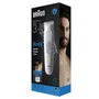 Braun Series 3 80789709 - Afeitadora Corporal Mojado y Seco, Gris Claro, a Prueba de Agua, AC/Batería NiCd 80 Min