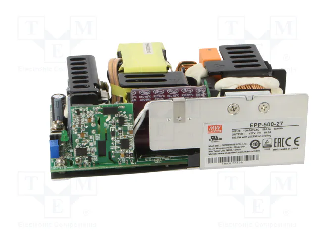 MEAN WELL EPP-500-27 Fuente de alimentación de impulso 500W 27V DC MEAN WELL EPP-500-27 Fuente de alimentación de impulso 500W 27V DC