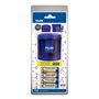 Afilalapiz Electrico Milan Power Sharp Azul Con Pilas