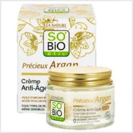 SO'BIO ETIC Crema De Dia Antiedad Hialuronico-Argan 50Ml Bio ECOCERT