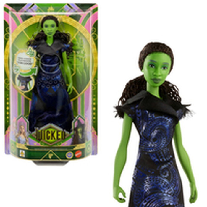 MATTEL Muñeca cantarina Elphaba de Wicked