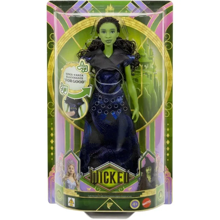 Wicked Muñeca Cantante Elphaba JFM09