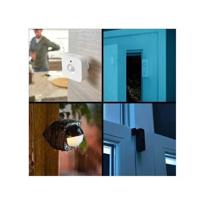 Philips Hue Bombillas Inteligentes Kit de Inicio E27 2 Unidades con Detectores de Contacto