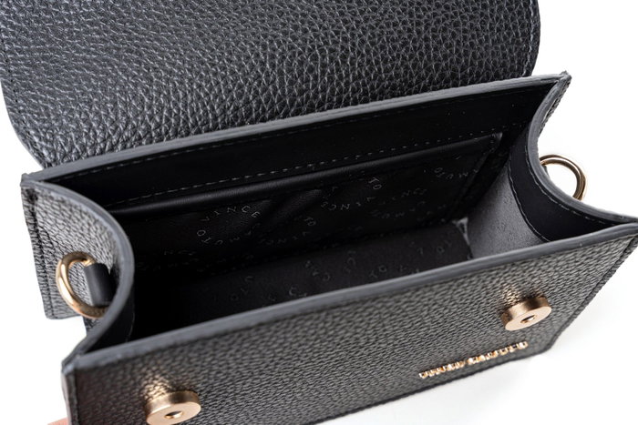 Vince Camuto Parma - Black Bolso de mano de Piel de Vinilo Negro