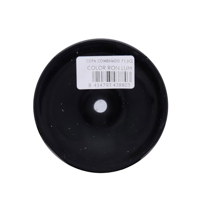 Copa Combinado Pie Negro Vidrio Fiesta Luminarc 71,5 cL