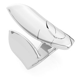 Guess UBR79048-54 Anillo para Mujer en Acero Inoxidable Gris
