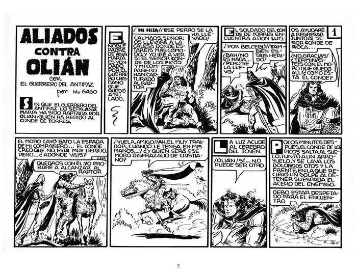 Tebeos Dolmen Editorial S.L. EL GUERRERO DEL ANTIFAZ: EDICION 80 ANIVERSARIO 04, MANUEL GAGO - Tebeos Dolmen Editorial S.L.