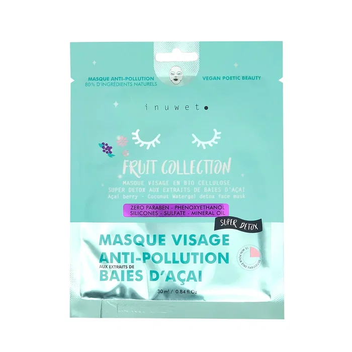 Inuwet Fruit Collection Mascarilla facial Purificante & Desintoxicante 30 ml Inuwet Fruit Collection Mascarilla facial Purificante & Desintoxicante 30 ml