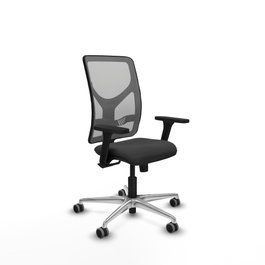PIQUERAS Y CRESPO Silla de oficina Motilla con Mecanismo Sincro, Gris