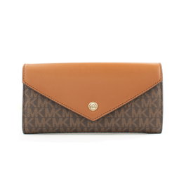 Michael Kors Cartera Jet Set Travel 35F3GTVE7B-BROWN Marrón