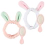 The Concept Factory Diadema Y Cepillo Pelo Kawaii Colección Poliéster