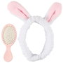 The Concept Factory Diadema Y Cepillo Pelo Kawaii Colección Poliéster