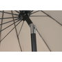 DKD Home Decor Sombrilla de Acero Reclinable 280x280x250 cm UV 50+