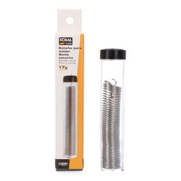 Koma Tools Tubo de Estaño 60% 1mm 17g Soldadura Profesional y Doméstico