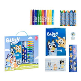 CERDÁ Set papeleria coloreable Bluey