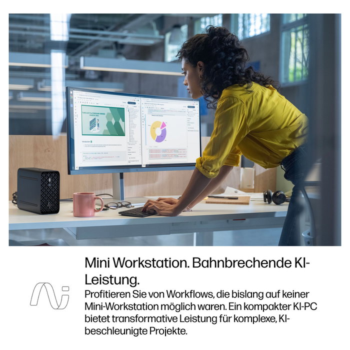 HP Z2 Mini G1a RYZ AIMAX+PRO 395 Mini PC 128GB RAM 2TB SSD W11Pro