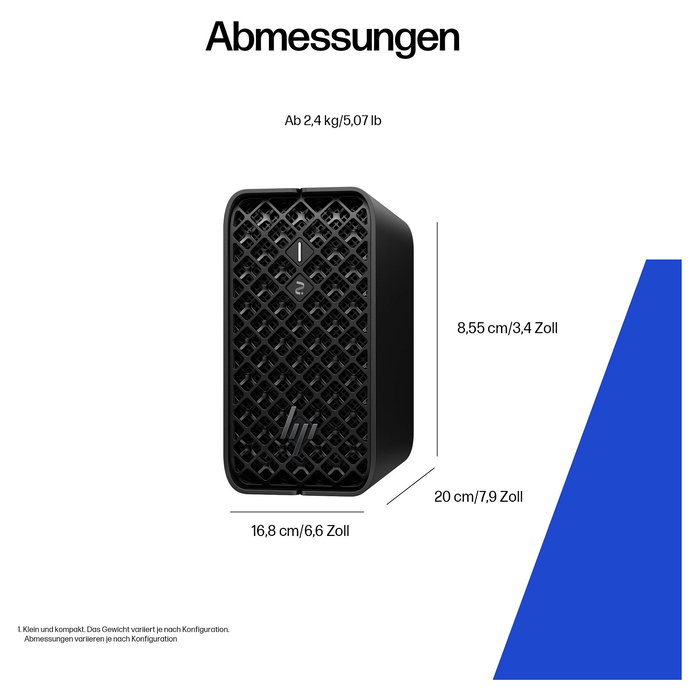 HP Z2 Mini G1a RYZ AIMAX+PRO 395 Mini PC 128GB RAM 2TB SSD W11Pro