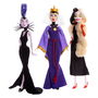 Mattel Disney 100 Aniversario Villanas Pack 3 Muñecas (Maléfica, Cruella, Yzma) HLX61