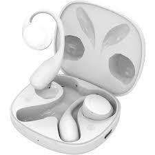 SPC Ether 2 Sense Auriculares Inalámbricos Bluetooth 5.3 Open-Ear, Control Táctil, Tecnología ENC, 30H Autonomía, Color Blanco