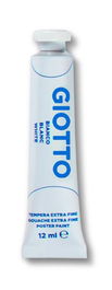 Tempera Giotto 12 Ml (Tubo) Blanco (Set de 6)