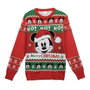 Cerdá Jersey Punto Navideño Mickey XS Rojo