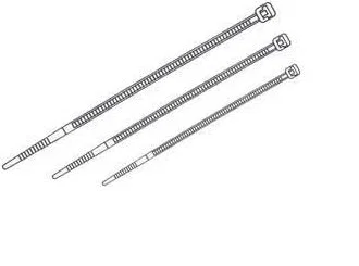 GR-Kabel PV-938 Abrazadera de Poliamida para Cable de 160mm x 2,5mm - Paquete de 100 Unidades