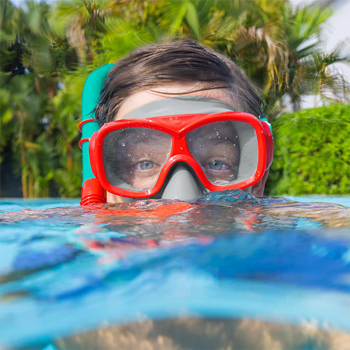 Bestway Conjunto Mascara y Tubo Junior Valvula de Purga Color Surtido +7 Años Playa y Piscina 24032 Bestway Conjunto Mascara y Tubo Junior Valvula de Purga Color Surtido +7 Años Playa y Piscina 24032