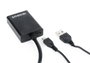Gembird Adaptador VGA a HDMI con Audio Jack 3,5 mm Negro A-VGA-HDMI-01