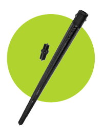 Riego Granel Piqueta Simple 14 cm con Adaptador=1125