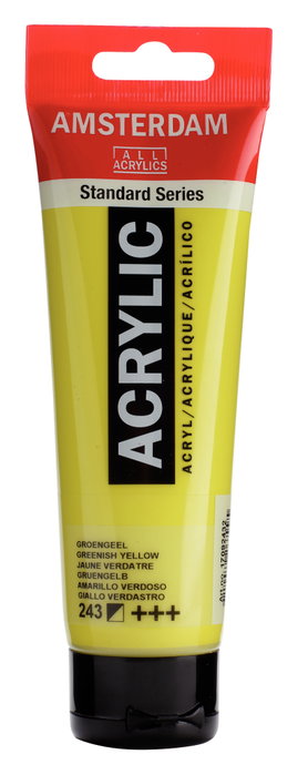 Amsterdam Amsterdam Standard Series Acrílico Amarillo Verdoso 243 de 120 ml Amsterdam Amsterdam Standard Series Acrílico Amarillo Verdoso 243 de 120 ml