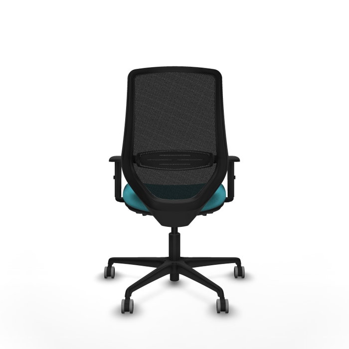 PIQUERAS Y CRESPO Silla de oficina Mardos Turquesa y Negro PIQUERAS Y CRESPO Silla de oficina Mardos Turquesa y Negro