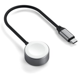 Satechi Cable de Carga Rápida Magnética USB-C para Apple Watch Blanco / Gris